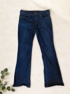 Banana Republic Dark Blue Flare Jeans Slim Bootcut